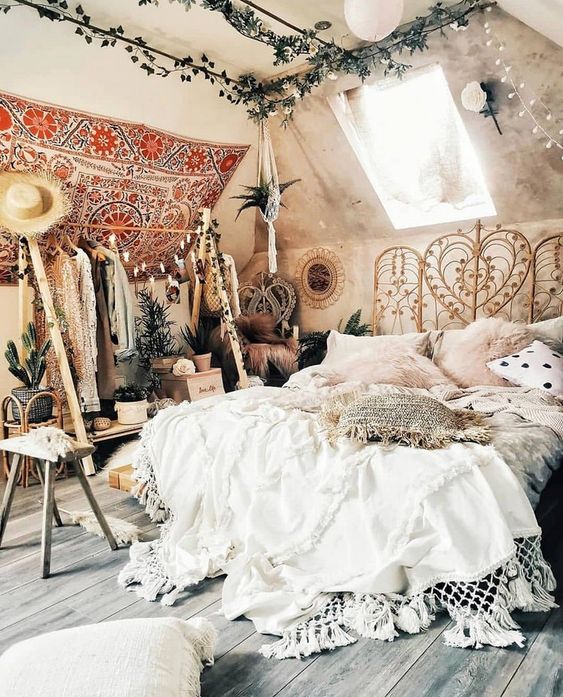 bohemien bedroom