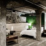 Camera da letto in taverna