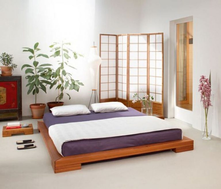 Camera da letto stile giapponese