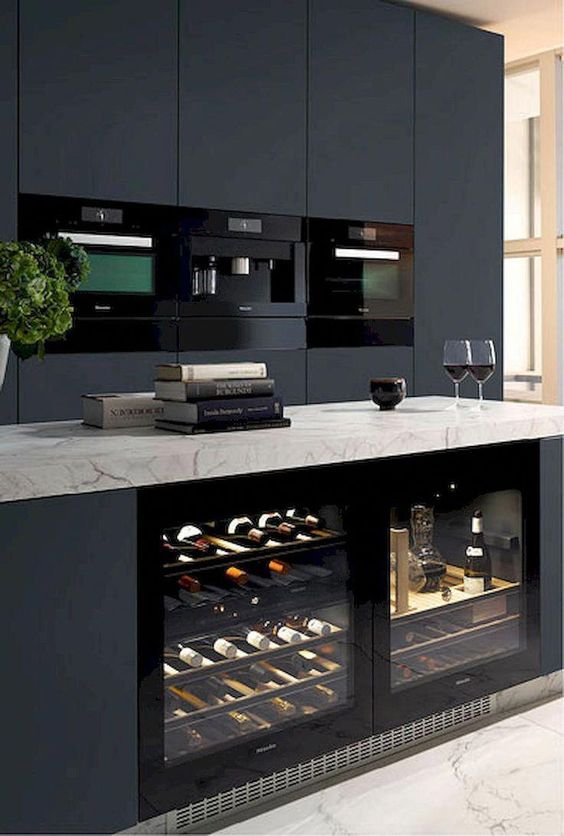 Cucina moderna total black