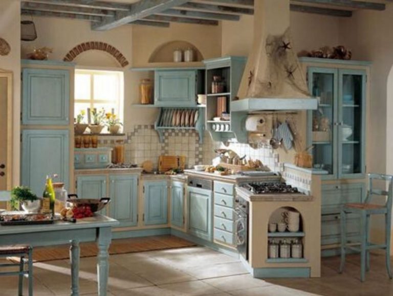 Cucina stile country chic