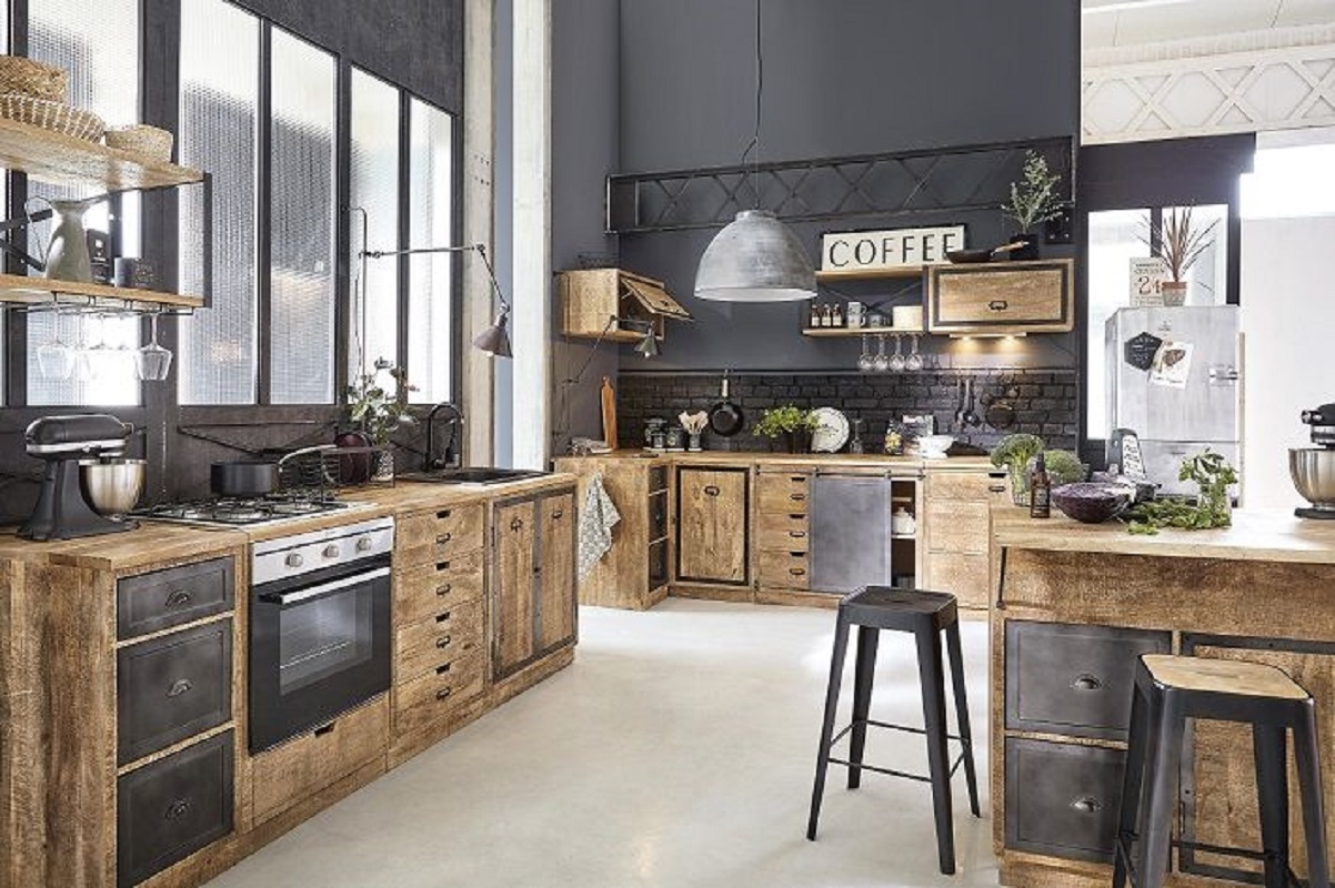 cucina stile industriale