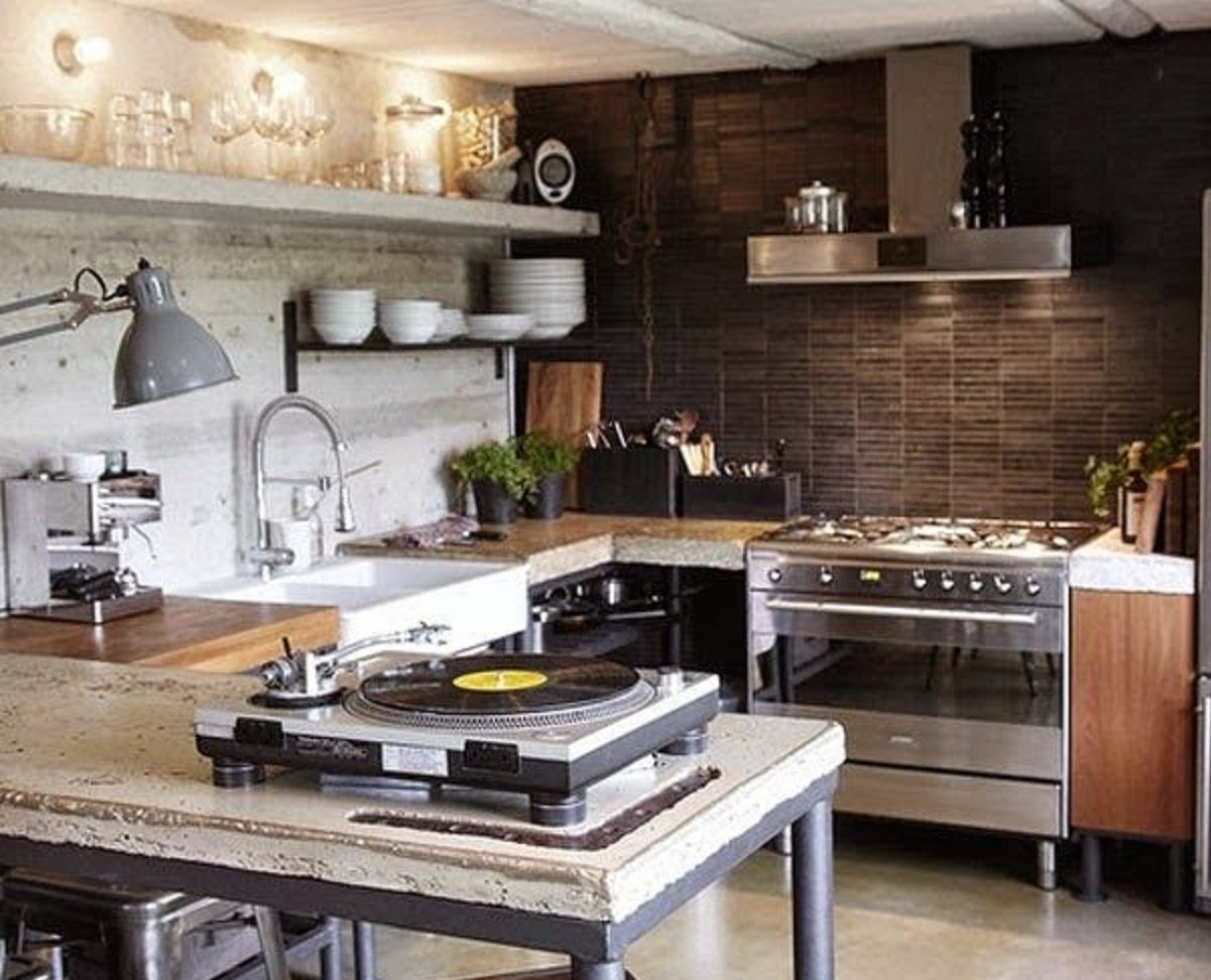 cucina stile industriale