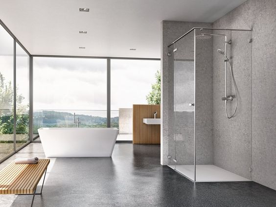 doccia e vasche moderne