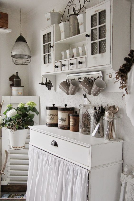 La cucina shabby chic