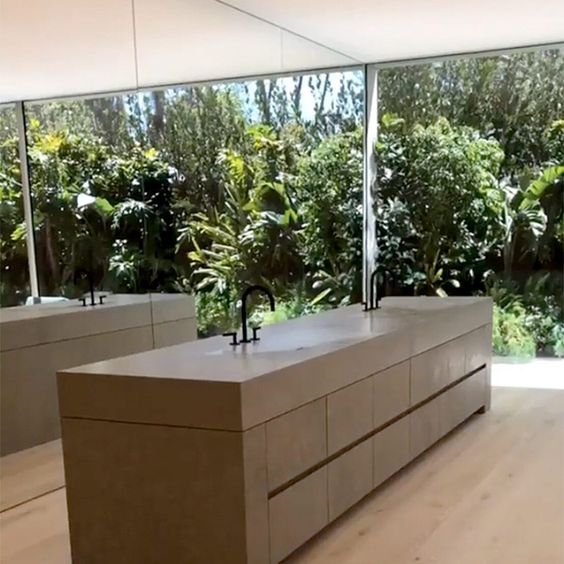 Bagno della casa di Kim Kardashian