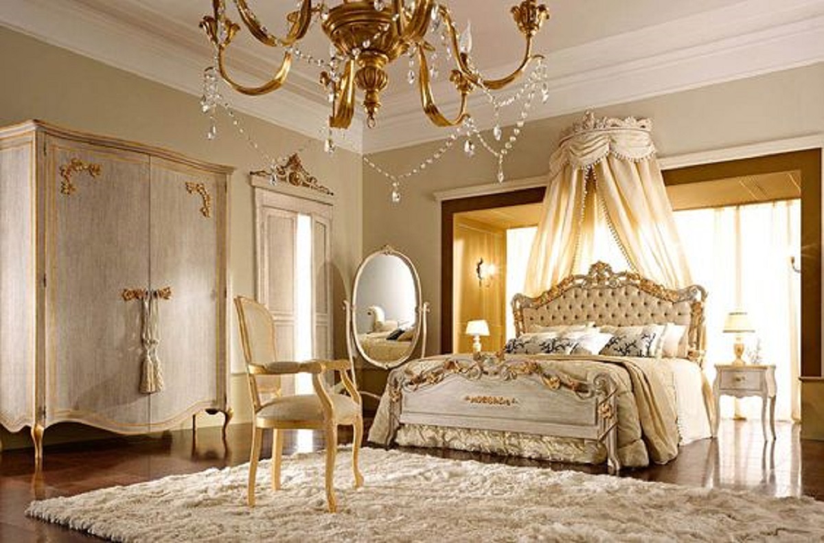 Camera da letto stile veneziano antico: tradizione e lusso