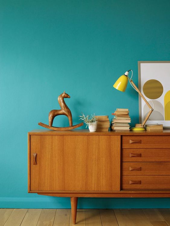 Colori in arredamento mid-century