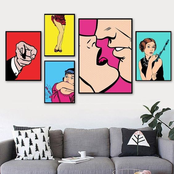 Decorazioni Pop Art