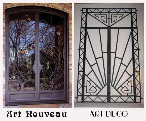 Differenza tra art déco e art nouveau