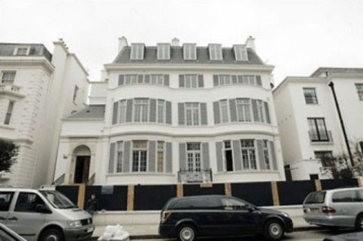 Franchuk Villa a Londra: la tenuta più grande londinese