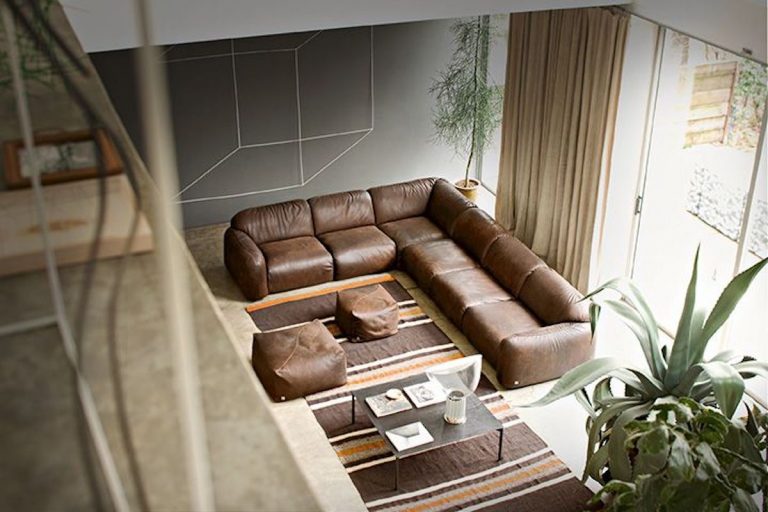 come abbinare un divano marrone contrasti inaspettati 5