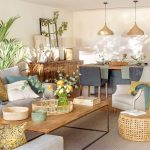 sala da pranzo e salotto insieme