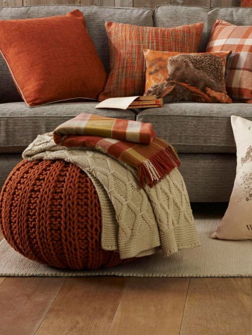 cuscini e plaid per decorare