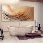 arredare con i quadri in bagno