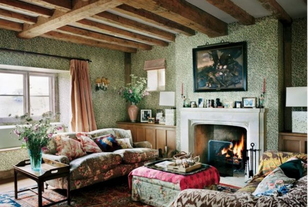 arredamento stile cottage inglese