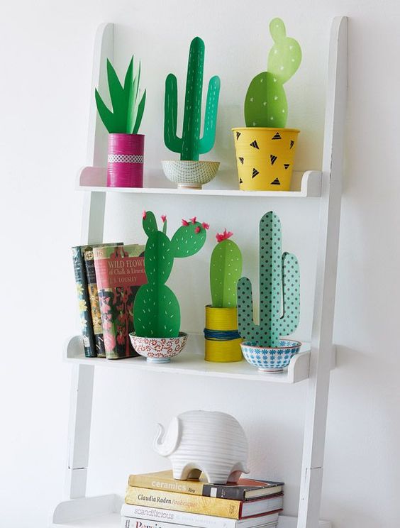 cactus di cartone