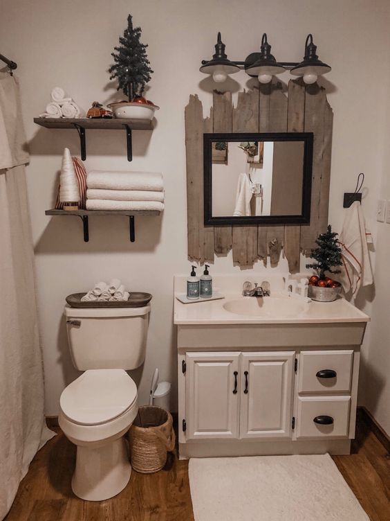 come decorare il bagno per natale 3