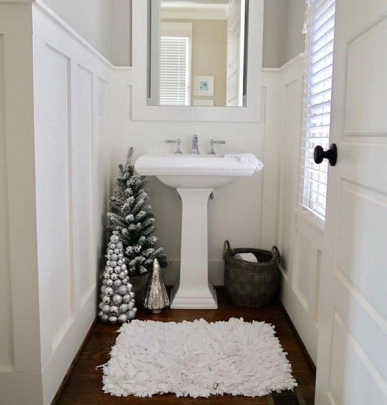 come decorare il bagno per natale 4