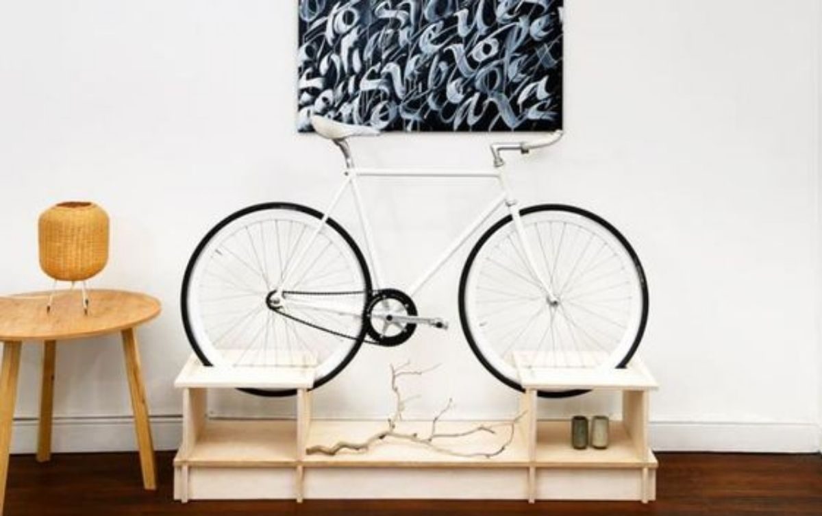 idee per posizionare bici in casa