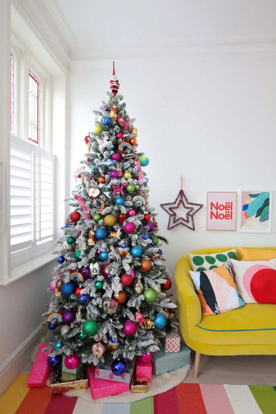 albero multicolor