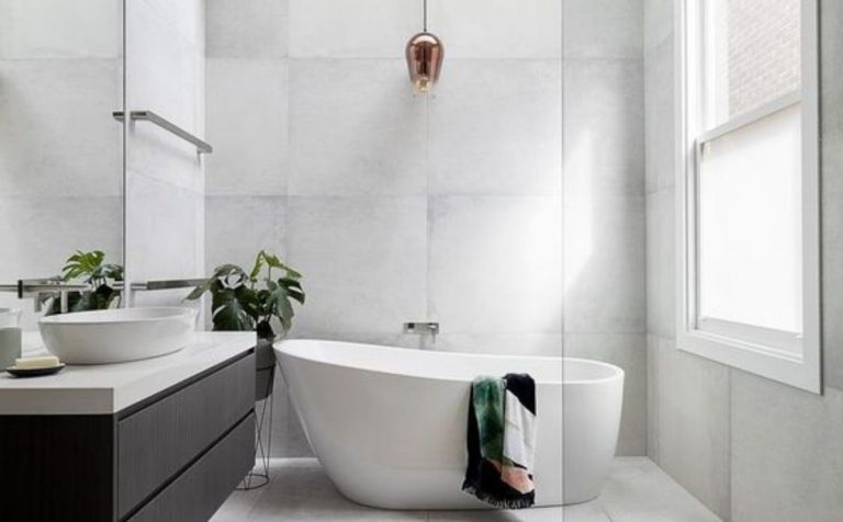 arredo bagno minimal chic