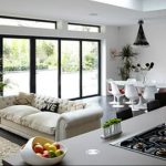 come arredare un soggiorno rettangolare con cucina