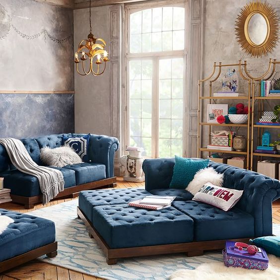 divani letto moderni colorati