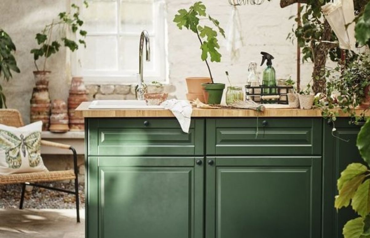 cucina verde idee