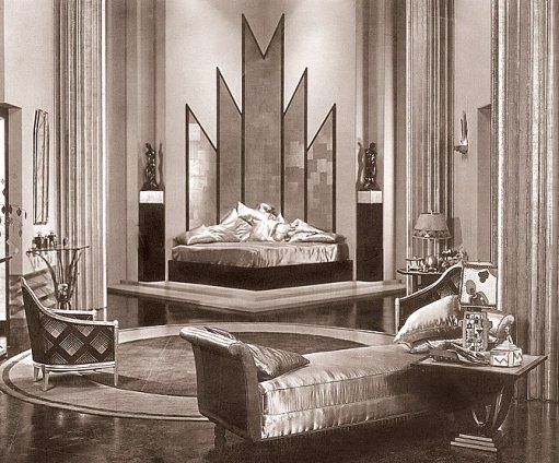 soggiorno art déco