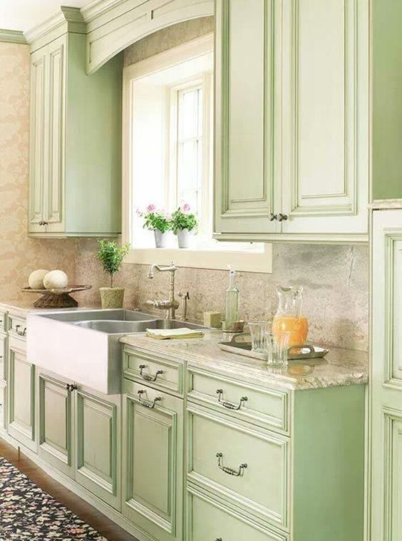 cucina verde idee