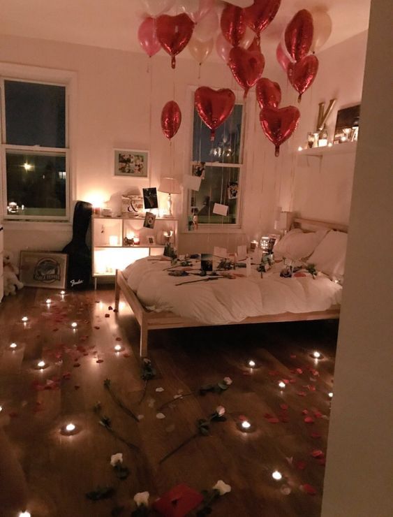 come decorare casa per san valentino