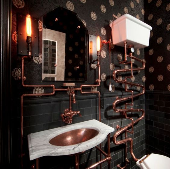 casa stile steampunk