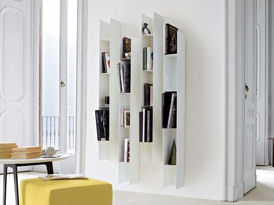 libreria a colonna di design