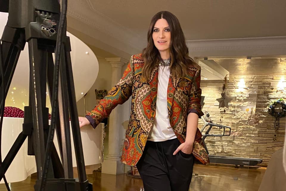 laura pausini la casa a milano