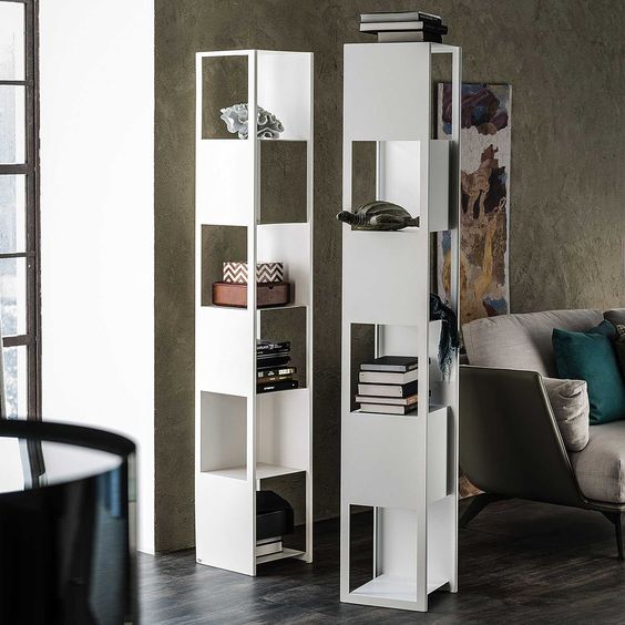 libreria a colonna di design