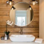 Bagno in legno rustico