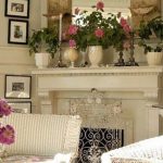 arredare un camino in primavera