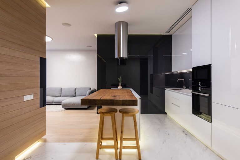 cucina elegante in laminato