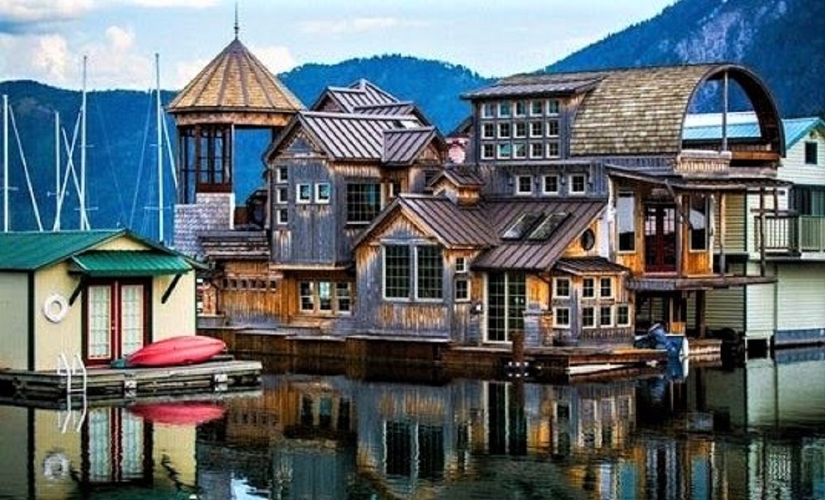 case galleggianti nel mondo