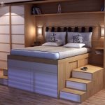 Letto matrimoniale soppalco