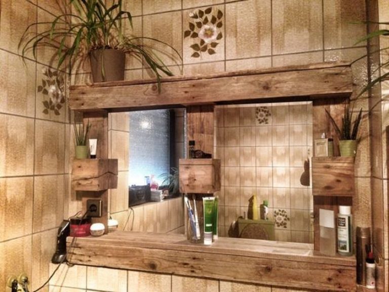 bagno con i pallet