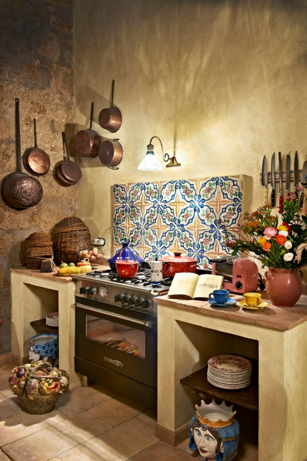 Cucine in muratura piccole classiche