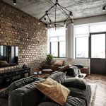 Come decorare l'ingresso di una casa in stile industriale