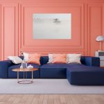 Color salmone per le pareti