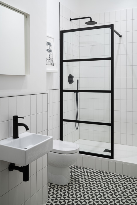 Bagno moderno rubinetteria