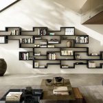 librerie moderne sospese