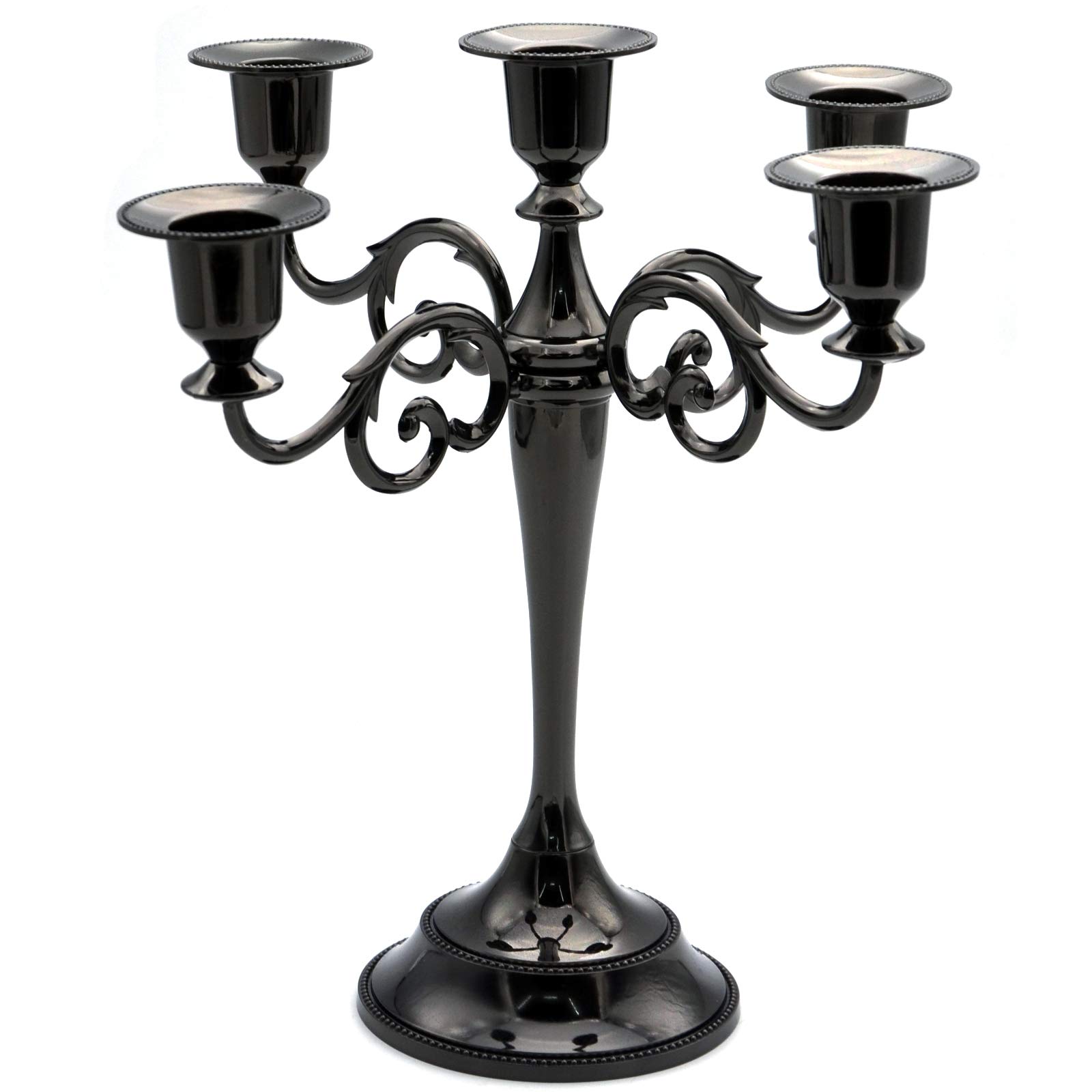 Candelabri moderni neri