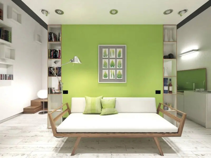 pareti soggiorno verde lime2 800x600 1