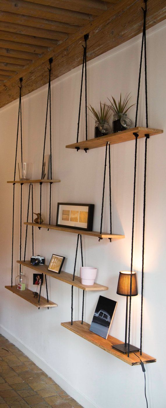 suspended oak shelves hanging shelves suspended oak custom